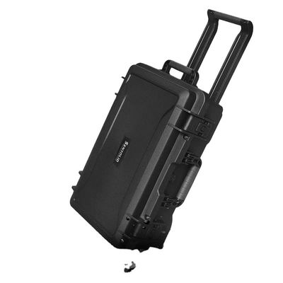 Pull Rod Wheel Photographic Equipment Case with Customizable Boarding and IP67 Waterproof Internal Size mm 525*291*179 52 128 mm