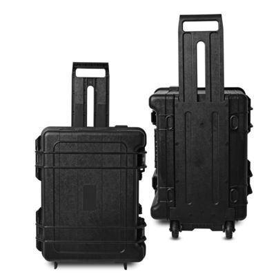 IP67 Waterproof ABS Pull Rod Tool Box with High-Density Sponge and EVA for Multi-Function Equipment Protection