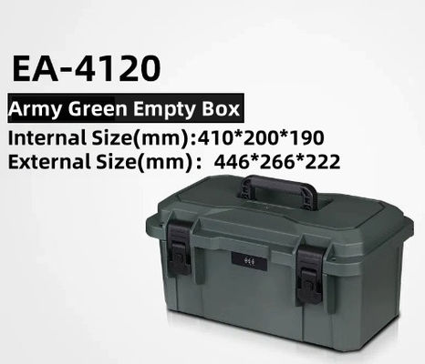 EA-4120 combination lock jewelry storage box glass instrument protection box thickened sturdy and durable suitcase