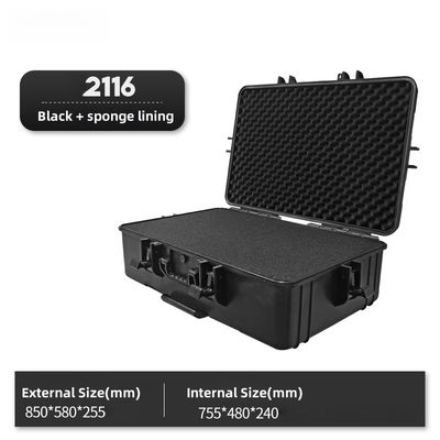 2116 Thickened plastic trolley case multi-function tool box equipment protection box instrument box safety box protection box travel case