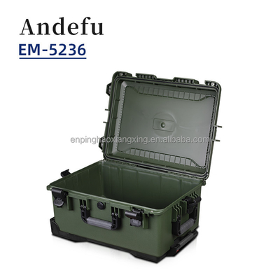 IP67 Waterproof Tool Storage Case 600x425x300mm with Removable Dividers