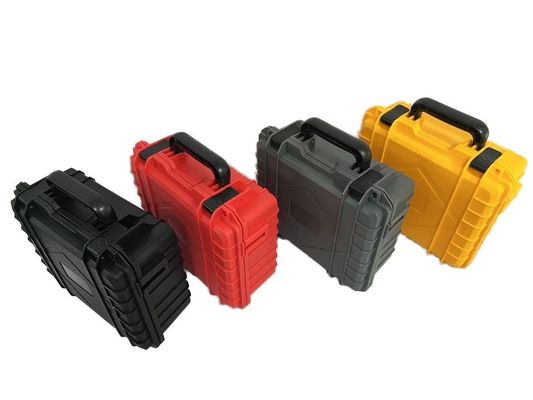 Lockable Waterproof Tool Box with Durable 304 Steel Hinges Secure Press Lock and High-Density Sponge Lining