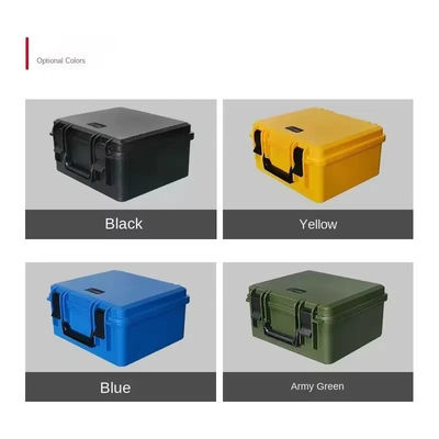 IP67 Waterproof Tool Storage Case with Reinforced 304 Stainless Steel Hinges and Secure Press-Type Lock