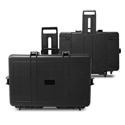 IP67 Waterproof Hard Plastic Flight Case Shockproof ABS Plastic Rolling Tool Case