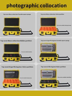 Easy To Carry Waterproof Hard Case high Safety Lockable Convenient Handle