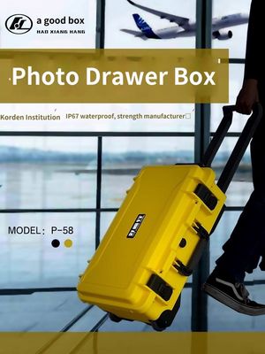 Easy To Carry Waterproof Hard Case high Safety Lockable Convenient Handle