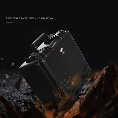 UV Proof Hard Plastic Equipment Case Temperature Resistance Multiple Function