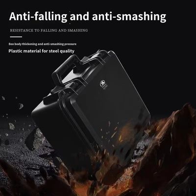 UV Protection Tool Storage Box Multifunctional Plastic Toolbox With Handle