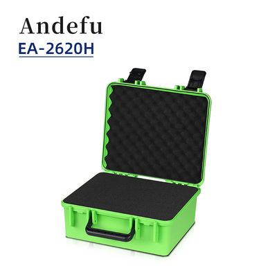 Lockable Hard Plastic Flight Case With Handle Convenient Carrying For Instruments Tools Accessories