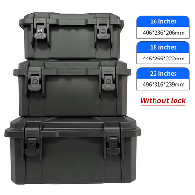 Customizable Hard Shell Tool Case Rainproof Foam Designed Easy Carrying