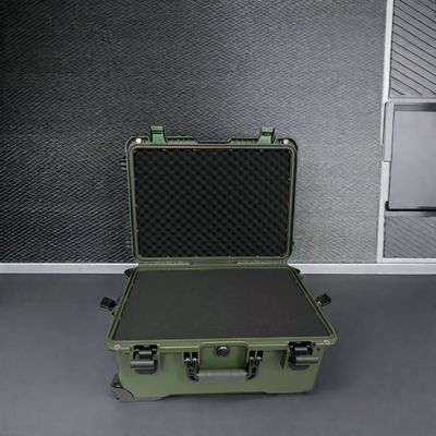 Protective Plastic case with Wheels Trolley Tool case Box Flight case Trolley Plastic Box with Foam