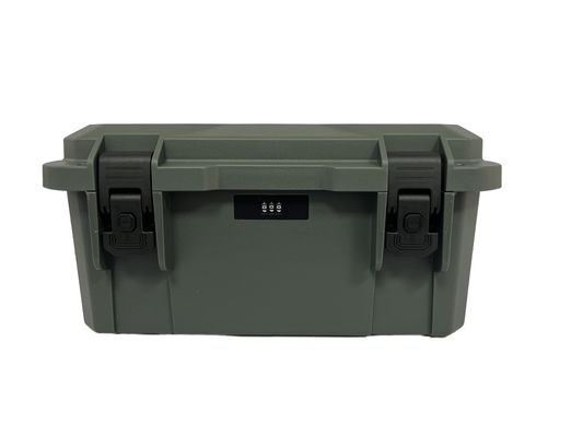 Portable Lockable Waterproof Tool Storage Case and Organizer for Heavy Duty Use