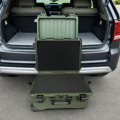 Waterproof Custom Tool Box With Wheels IP67 Rated Customizable Hard Plastic Tool Case