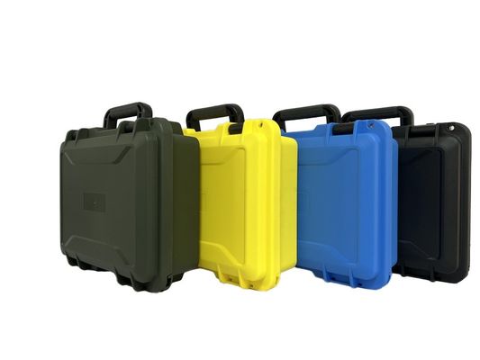 PP Plastic Custom Tool Box with Spacious Interior and High-Density Sponge Padding for Military Industry