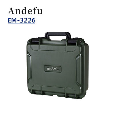 Large Capacity Tool Case With Wheels Drop Resistant Hard Shell Carrying Case