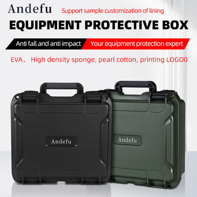 Large Capacity Tool Case With Wheels Drop Resistant Hard Shell Carrying Case