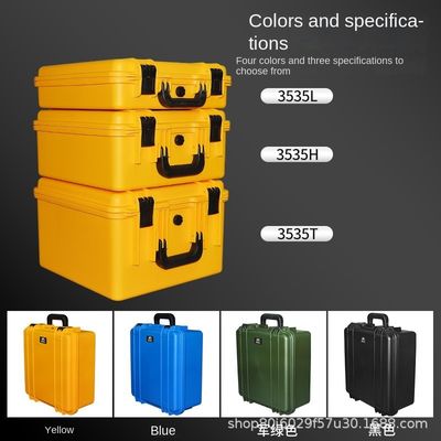 Customization Plastic Instrument Cases Multifunctional Scratch Resistant