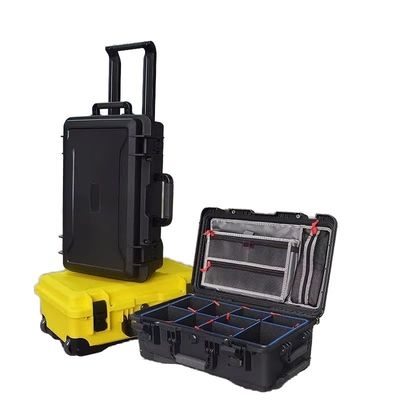 Customizable Hard Plastic Flight Case IP67 Waterproof Dirt Resistant Explosion Proof Tool Box