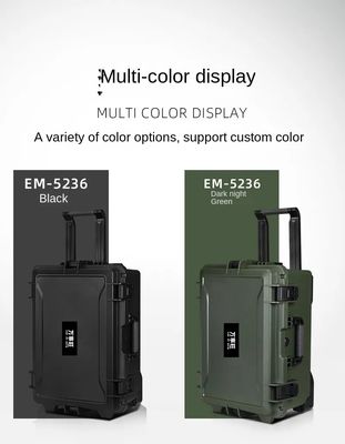 Customizable Hard Plastic Flight Case Dirt Resistant Explosion Proof