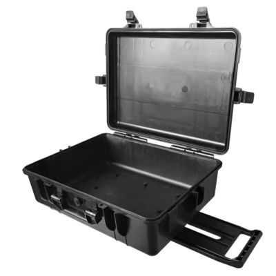6.1kg IP67 Plastic Waterproof Trolley Hardcase W/ Wheels for Equipment 666*500*220 mm Multi-purpose Usage