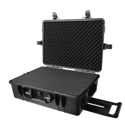 6.1kg IP67 Plastic Waterproof Trolley Hardcase W/ Wheels for Equipment 666*500*220 mm Multi-purpose Usage