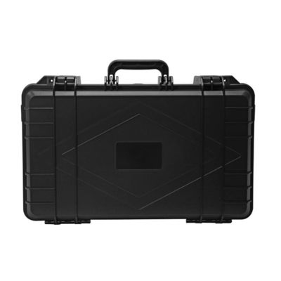 Multi-purpose Usage Portable Black PP Plastic Carrying Case Shockproof Dustproof Waterproof case with Pre-cut Foam Toolbox IP67
