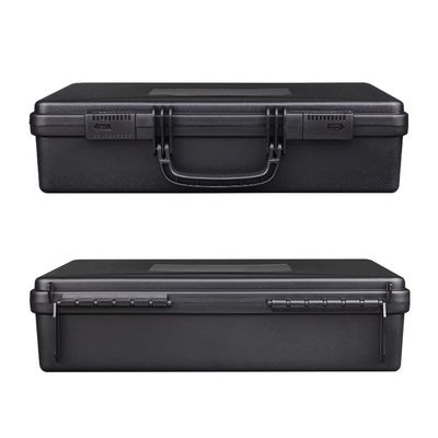 Multi Tool Box BLACK Heavy-Duty Shock Explosion Proof PP Storage Carrying Sponge Portable Box with Shockproof Protection