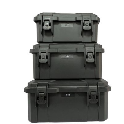 IP67 Waterproof Hard Plastic Tool Box with Customizable Lining and Dust Proof Protection
