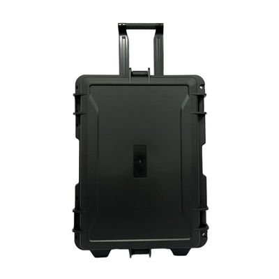 Plastic Tool Box Durable Rolling Hard Flight Case for BLACK Dust Proof Water Proof Function Camera and Electronics
