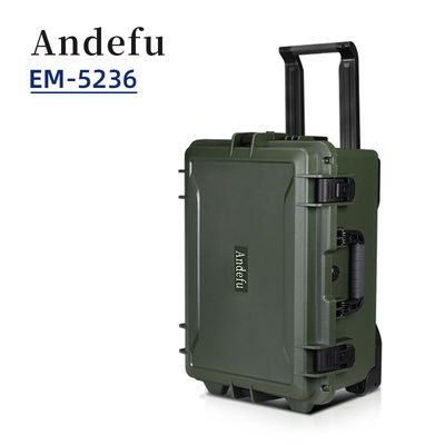 EM-5236 Plastic Waterproof Ip67 Equipment Carrying Hard Case Plastic Tool Box with Dust Proof Water Proof Function