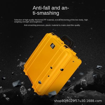 Customizable PP Foam Photography Toolbox Case with IP67 Waterproof and Shockproof Protection for Professional Equipment Storage