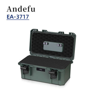 Rugged Plastic Tool Case with 304 Strong Box Ammonium Chain and Customized Lining for Military Industry