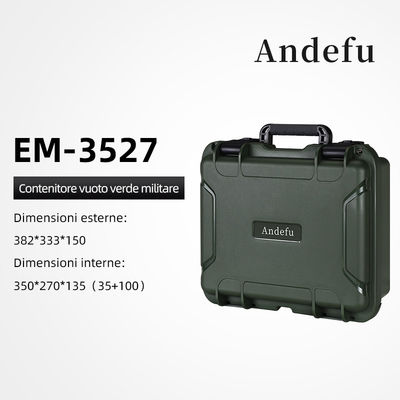 304 Reinforced Lockable Dust Proof Hard Plastic Tool Case for Multi-purpose Usage