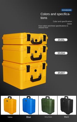 Odm Supported Shockproof Crushproof Waterproof Hard Protective Carrying Case with Customized Lining and Foam IP67 Rating