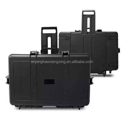 Multi Tool Box Small BLACK Waterproof Shockproof Plastic Hard Travel Case Heavy Duty Carrying Equipment for Watches OEM