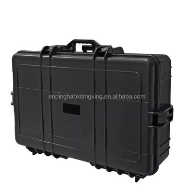 Multi Tool Box Small BLACK Waterproof Shockproof Plastic Hard Travel Case Heavy Duty Carrying Equipment for Watches OEM