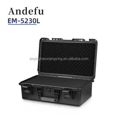 Camera Watch Drone Waterproof IP67 Outdoor Hard Case Customized PP Plastic Tool Case with Foam Lined and Carry Strap
