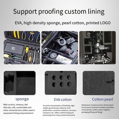 Customizable Multi-Tool Kit Set Case EM-5230L IP67 Waterproof Toolbox with Hand Tools OEM ODM Supported and Customizable