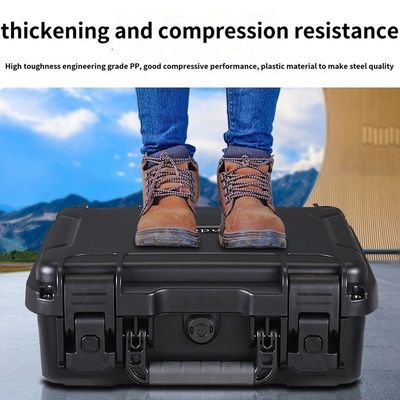 High Sales Customizable Hard Plastic Toolbox Waterproof Carry Case Foam-Inserted Storage Tool Organization OEM ODM Supported