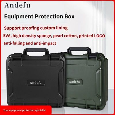 High Sales Customizable Hard Plastic Toolbox Waterproof Carry Case Foam-Inserted Storage Tool Organization OEM ODM Supported