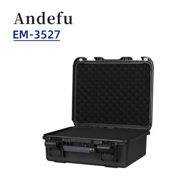Multi Tool Box IP67 Waterproof Hard PP Black Plastic Carrying Case with Precut Foam Custom Color Accepted OEM/ODM Support