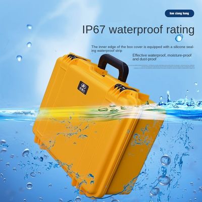 Customizable IP67 Waterproof Shockproof Crushproof Plastic Hard Carrying Case with Foam Customized Logo OEM/ODM Supported