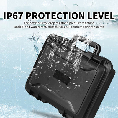 Secure Locking Portable Tool Box Easy Portability Protective Storage Case Explosion Proof