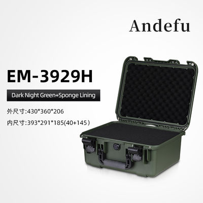 430x360x206mm Tool Storage Case with 393x291x185mm Internal Size and 2.9KG Lightweight Hard Protective Case