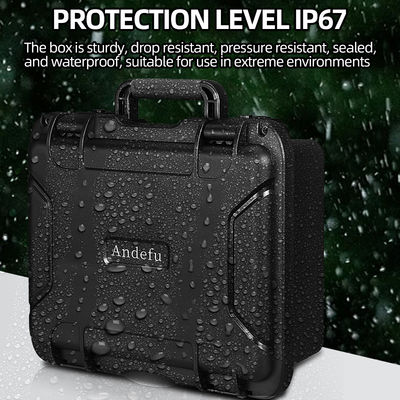 430x360x206mm Tool Storage Case with 393x291x185mm Internal Size and 2.9KG Lightweight Hard Protective Case