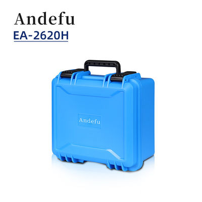 OEM Tool Storage Case ABS Plastic Tool Carrying Case Metal Packed Impact Resistance