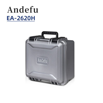OEM Tool Storage Case ABS Plastic Tool Carrying Case Metal Packed Impact Resistance