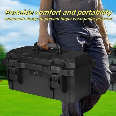 Versatile Use Sealed Portable Tool Case High Security Space Saving Design