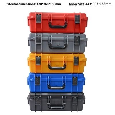 Customizable Travel Tool Box Impact Proof Hard Flight Case Convenient Use
