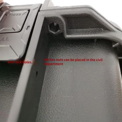 High Capacity Hard Plastic Carry Case IP67 Waterproof OEM And ODM Support